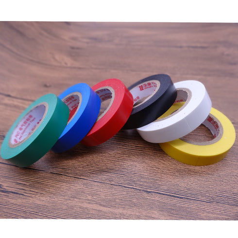 Viaky 6 Pack Electrical Tape, 0.6" x 50', High End Industrial Grade, Rated to 176 Degrees & 600 Volts, Vinyl Insulating