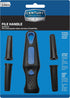 Century Drill & Tool 4082 Universal File Handle Set