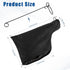 Black Dust Collection Bag for Miter Saw 255 Model, Zipper and Wired Adjustable Stand