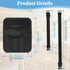 Server Waist Pouch with Adjustable Belt Serving Apron Bag with Four Pockets, One Key Chain and Two Pen Holders