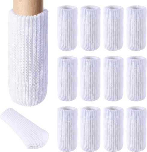 32 PCs Furniture Leg Socks - High Elastic Knitted Chair Leg Floor