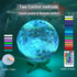 5.9 inch 16 Galaxy Moon Lamp Remote & Touch Control Colors LED Night Light Rechargeable Globe Light as Gifts Decor