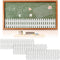Picket Fence Bulletin Board Decoration, Summer White Picket Fence Cutouts for Classroom Home Decor