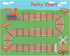 50 10.3 8.3 Potty Training Chart - Sticker Incentive Chart for Toddlers - Train-Themed Layout & Potty Training