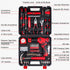 Set 8V Set, 132 Set Tool - Cordless Drill Piece Home Tool With Hand Drill, Tool Kit for Women & Men, Perfect
