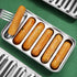 Purokise 6 Sausage Mould, Stainless Steel Sausage Mould with Lid Cavity Hot Dog Mold Baby Food Supplement Meat Sausage