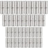 40PCS Butt Terminal Electrical Wire Connectors, Gauge 8 6 4 Tinned Copper Crimp Splices Cable Ferrules