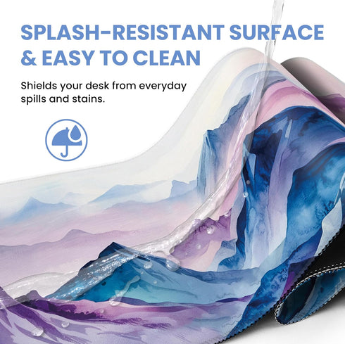 ZapDesk 31.5" 11.8" Large Mouse Pad for Desktop, Cute Desk Mat Pad Protector for Work & Gaming, Aesthetic Pretty