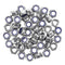 M6 x 1.0mm 304 Stainless Steel Self-Lock Hex Lock Nuts, Self Clinching Nuts, 50 PCS