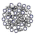M6 x 1.0mm 304 Stainless Steel Self-Lock Hex Lock Nuts, Self Clinching Nuts, 50 PCS
