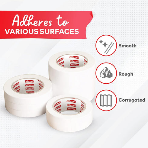 XFasten Clear Double Sided Sticky Tape, Removable, 2-Inches x 20-Yards, Ideal for Anti-Scratch Cat Training