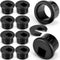SATINIOR 10 Packs Desk Cable Wire Grommet Cord, PC Computer Desk Plastic Grommet Cord, Tidy Cable Hole Cover Organizers