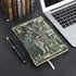 DND Dragon Notebook - 3D Embossed Leather Journal with Black Ballpoint Pen & Sleeve, A5 Vintage Travel Diary