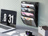 PAG 5 Tier Hanging Wall File Holder, Mesh Office Organizer for Papers/Folders/Files, Black
