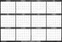 SwiftGlimpse 2026 Wall Calendar, Large 24" x 36" Designer Series, Yearly Erasable Wall Planner (Chalkboard)