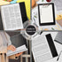 Three Ring Binder with Clipboard, 1 Inch Linen Cover for 8.5" x 11" Paper, 2 Interior Pockets for School and Business