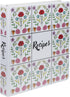 Samsill Recipe Binder Kit, 1 Inch D-Ring, Full Page 8.5 x 11, Floral Tile Design