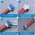 TOODOO 180 Pieces 3 Way Wire Connectors, Electrical IDC 314-box, Self-Stripping Pigtail Connectors for 22-14 AWG Cables