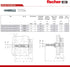fischer Universal Plug UX 6x35 R (with Rim) 100pcs for Solid, Hollow, and Board Building Materials