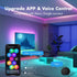 TFZBA 50FT, Smart IC RGB LED Strip Lights Segmented DIY Color Changing, Rainbow Chasing Effects, WiFi App/Voice