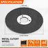 10 Pack 2 Inch Die Grinder Cut Off Wheels Mini Metal Cutting Disc 2'' x 1/16'' x 3/8'' Arbor Cutting Wheels for Angle Grinder Cut Off Tool Metal Steel Rotary Tool Accessories Drill Attachment