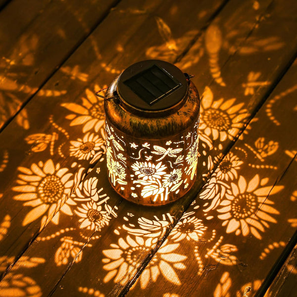 Sunflower Solar Lanterns Outdoor Waterproof, Mother's Day Birthday Christmas Gifts for Women