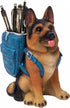 Cute Dog Pen Holder for Desk, Unique Desk Accessories Decor for Home Office School, German Shepherd Gifts for Dog Lovers
