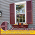 MorningRo 36 Pack Vinyl Shutter Fasteners Plastic Shutter Screws Window Shutters Exterior Spike Loks for Installing