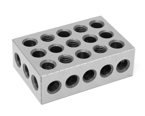 WEN 10423 Two Pack 3 x 2 x 1-Inch Steel-Hardened Precision 123 Blocks