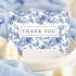 50 Pack 4 6 Inch FYSUIMU Blue White Floral Thank You Cards Boxed Chinoiserie Flower Greeting Cards With Envelopes