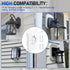 Siding Mounting Block 8141DBL, Outdoor Light Mount Kit with Electrical Box for 1/2 inch Lap Double Siding