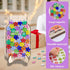 Fyguard 45Pcs 9.8" Magnetic Reward Jar for Kids, Large Star Jars Reward System, Magnetic Rewards for Kids Home Personal