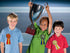 Premium Award Ribbons, Blue, Red, White - 1st, 2nd, 3rd Place, 1 Set (3 Ribbons) for Winners