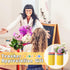 Blushtier 2 Pcs Teacher Graduation Appreciation Gifts Teacher Vase Pencil Table Centerpieces Pencil Resin Vase End