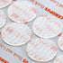 CANOPUS Double Sided Hook and Loop Tape, Heavy Duty Reclosable Fastener, 16-PCs 1 in Diameter Circle Pack