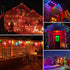 24 Pack S14 Colored LED String Light Bulbs, 1 Watt Shatterproof, E26 Base, Multi-Color