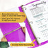BAZIC 3 Ring Binder, 1" Poly Binders Organizer, Glitter Color Soft Cover, Holds 175 Sheets, 4-Count