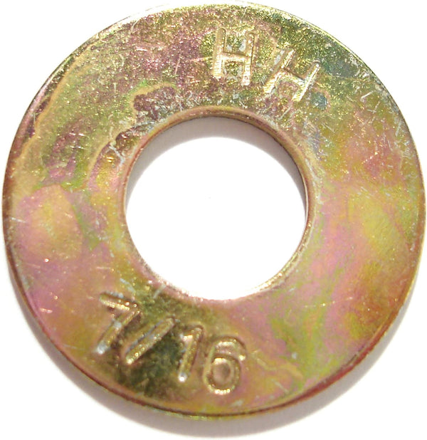 014973325527 Grade 8 USS Flat Washers, 7/16-Inch, 25-Piece