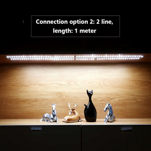 Counter Kitchen,Cupboard,Desk,Showcase,Shelf,6.6 Set,120 LED,1200lm,6000K White,4 WOBANE LED Under Cabinet Lighting