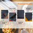 Server Books for Waitress Waiter with Zipper Pocket, Skull Gothic Leather Server Pads Waitstaff Organizer Guest Check