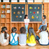 HOWAF 32pcs Welcome Back to School Decorations - Cutouts for First Day of School Party Supplies and Classroom