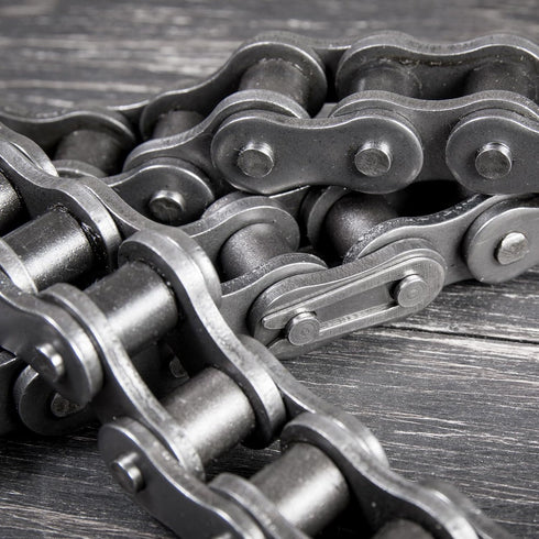 uxcell 6Pcs #25 Chain Master Connector Link Roller, 1/4" Pitch Carbon Steel, Standard Split Links for 04C Chain