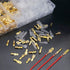 Twidec 640Pcs Quick Splice Male and Female Wire Spade Connector Crimp Terminal & Bullet Connectors Terminals Crimp