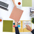 Mr. Pen Plastic Folders with Pockets and Prong, 5 Pack Assorted Colors, Pocket Folders with Fasteners