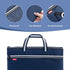 M&G Zipper Pouch with Handle - 12x15 in Large Pocket File Bag, Double-Layer Large Capacity Waterproof, A4 Foldable