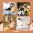 Dingbats* Wildlife Dotted Extra Large A4 Notebook, PU Leather Hardcover Journal for Work, Writing