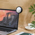 3 Pack Cabilock Rear View Mirror for Computer Monitor Mini Acrylic Office Desk Cubicle Mirror Safety Blind Spot