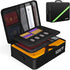 Noiposi Document Organizer, 5200? Heat Insulated Waterproof Fireproof Document Box with Lock, Home Safe for Legal Size