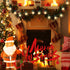 G40 25FT 27 Bulbs, G40 Umbrella-5W Abeja Outdoor String Light, Frosted White Christmas String Lights with Frosted White