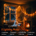 FFZZKJ 10FT 20LED 8 Halloween Lights Pumkin Lights with Timer Modes Battery Operated Indoor Outdoor for Halloween